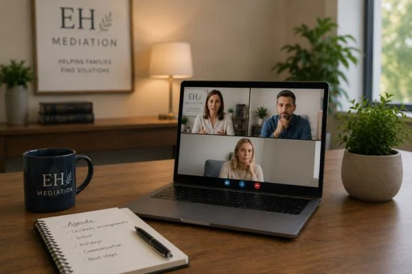 child access mediation Basingstoke online meeting.